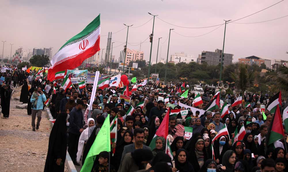 حضور پرصلابت حافظان خلیج فارس در چهل و پنجمین‌بهار انقلاب
