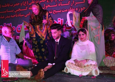 ازدواج آسان ۲۰ زوج جوان در روستای گچین پایین