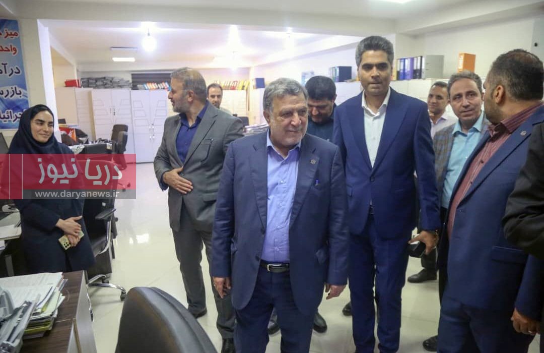 بازدید اعضای هیئت مدیره سازمان تأمین اجتماعی از شعبه شهیدرجایی