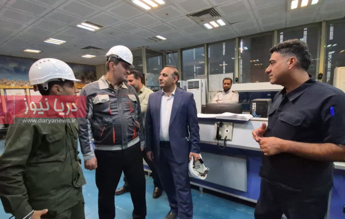 بازدید مسئول بسیج کارگران کشور از چند صنعت هرمزگان