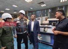بازدید مسئول بسیج کارگران کشور از چند صنعت هرمزگان