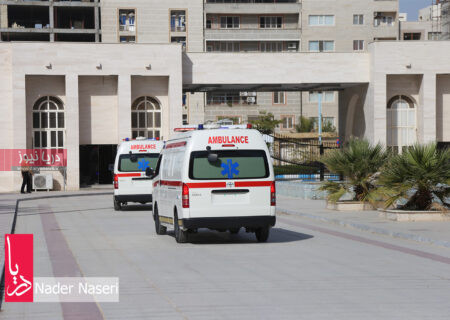 مصاحبه رئیس دانشگاه علوم پزشکی هرمزگان – الحاق 6 دستگاه آمبولانس به ناوگان اورژانس