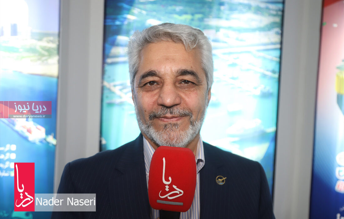 مصاحبه معاون اقتصادی و سرمایه گذاری شرکت توسعه و  مدیریت بنادر و فرودگاه های منطقه آزاد کیش – نمایشگاه تخصصی صنایع دریایی