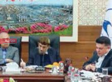 بازدید رئیس گروه اقتصادی دفتر مقام معظم رهبری  از پالایشگاه نفت بندرعباس