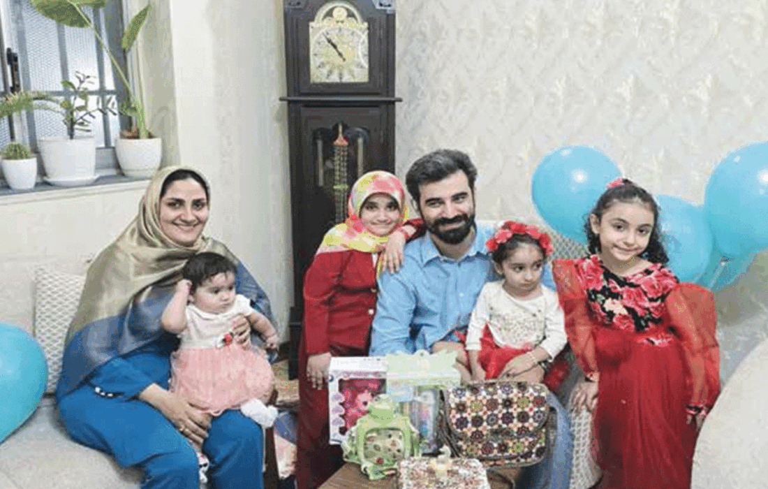 زوج دندانپزشک با چهار فرزند الگویی از ازدواج آسان و فرزندآوری متعهدانه