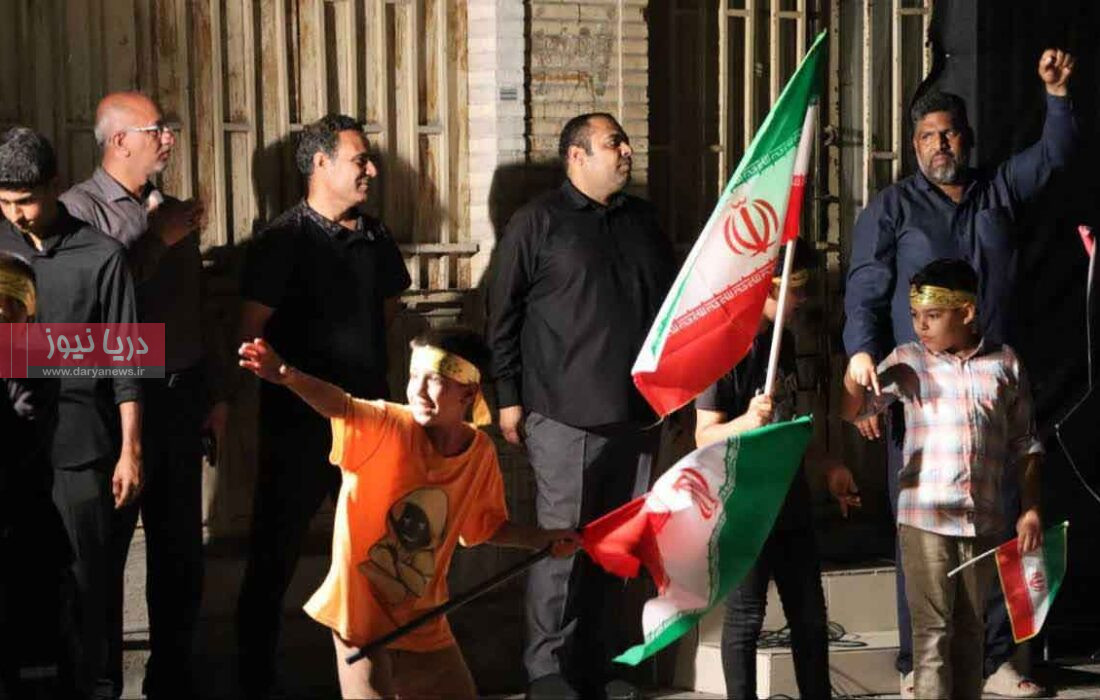 تجمع خادمین هیئات خانگی  و اهالی محله الشهداء بندرعباس