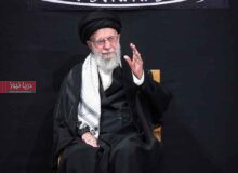 چهل روز در سوگ رهبر و دانش‌آموزان میناب