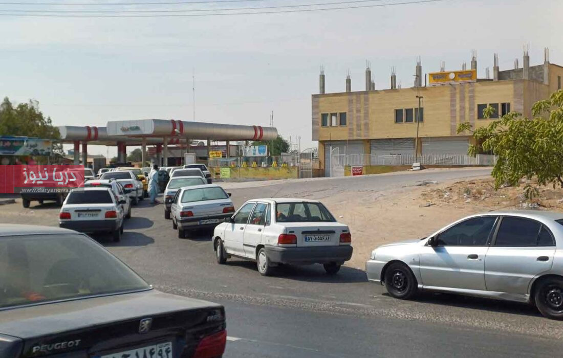 بندرعباس در صف بنزین