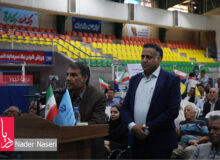 آیین یادمان ۱۶۸ شکوفه میناب و شهدای مجموعه ورزشی لامرد در هرمزگان