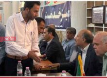 استقرار میز خدمت اداره کل راهداری  و حمل و نقل جاده‌ای هرمزگان در میناب