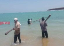 برگزاری آیین کهن علم شویی در بندرعباس