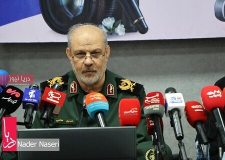 مصاحبه سخنگوی سپاه پاسداران در روز خبرنگار بندرعباس