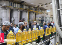 بازدید خبرنگاران حوزه استاندارد از شرکت صنایع روغن نباتی حیات