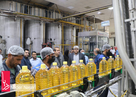 بازدید خبرنگاران حوزه استاندارد از شرکت صنایع روغن نباتی حیات