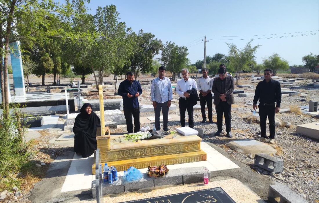 برگزاری مراسم نخستین سالگرد درگذشت همکار پرتلاش نیروگاه برق خلیج فارس
