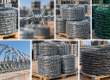 یک سیستم حصارکشی استاندارد از چه اجزایی تشکیل می‌شود؟