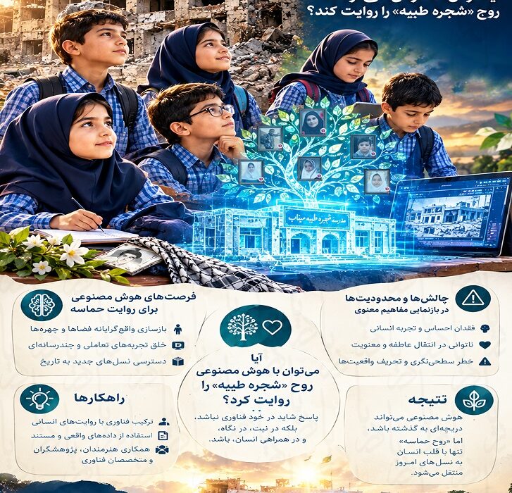 آیا هوش مصنوعی می‌تواند روحِ «شجره طیبه» را روایت کند؟