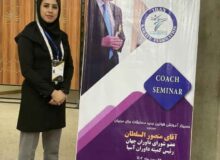 از تشویق یک دوست تا قضاوت در آسیا  روایت لیلا قلاب‌زاده از کاراته هرمزگان